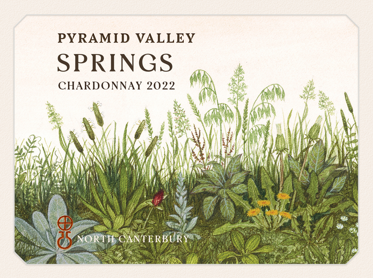 2022 Pyramid Valley Springs Chardonnay, North Canterbury
