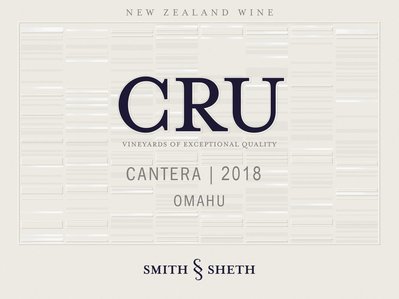 2018 Omahu Cantera
